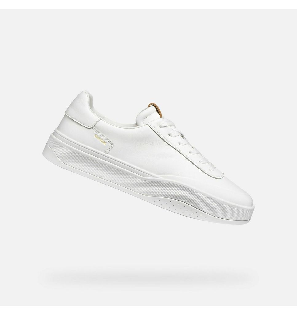 Geox Weiße Herren-Sneaker Dynamia 40
