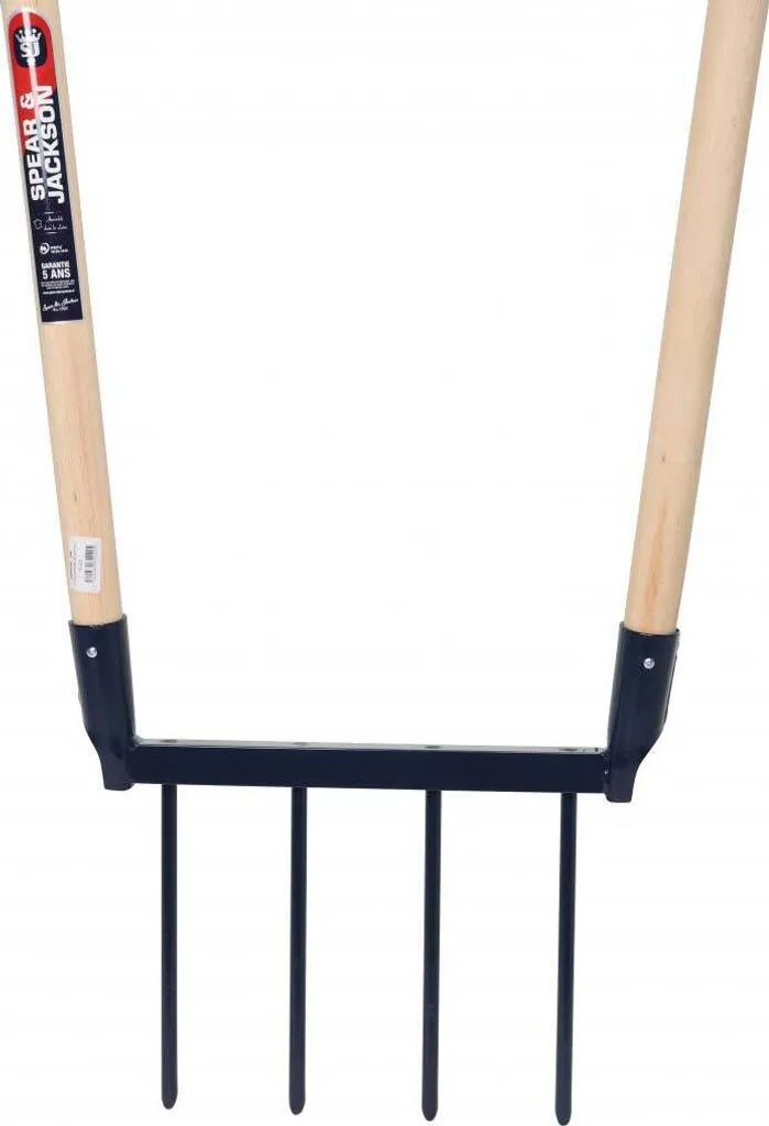 Préparer le sol sans bêcher : Eco'Biofourche Spear & Jackson 4 dents