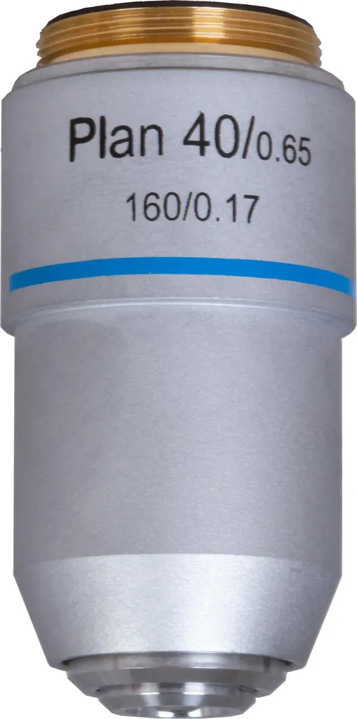 Objectif 40x pour Microscope Biologique Levenhuk MED Etudes Pro