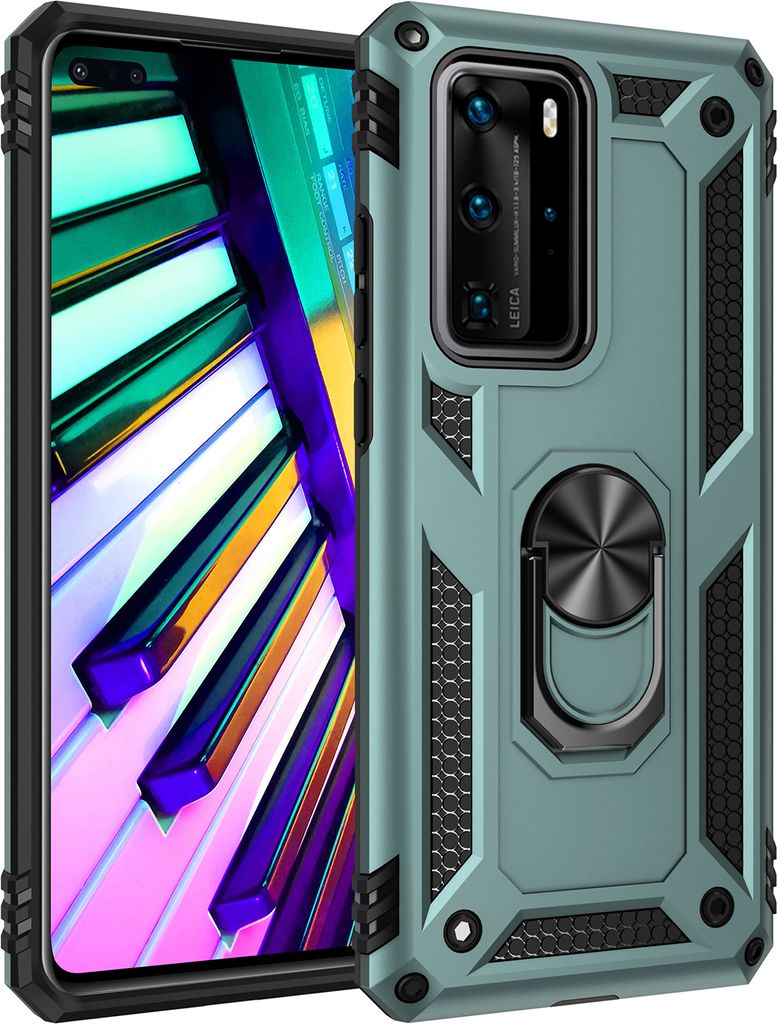 Huawei P40 Pro+ Hülle, Dual Layer Militäre Fallschutz Produktbild 