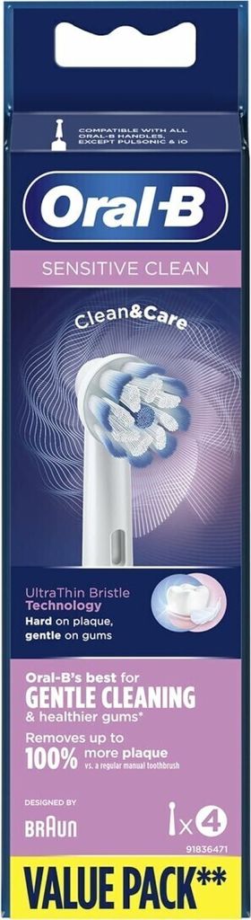 Oral-B EB 60-4, 4 Stück(e), Blau, Weiß Produktbild 2