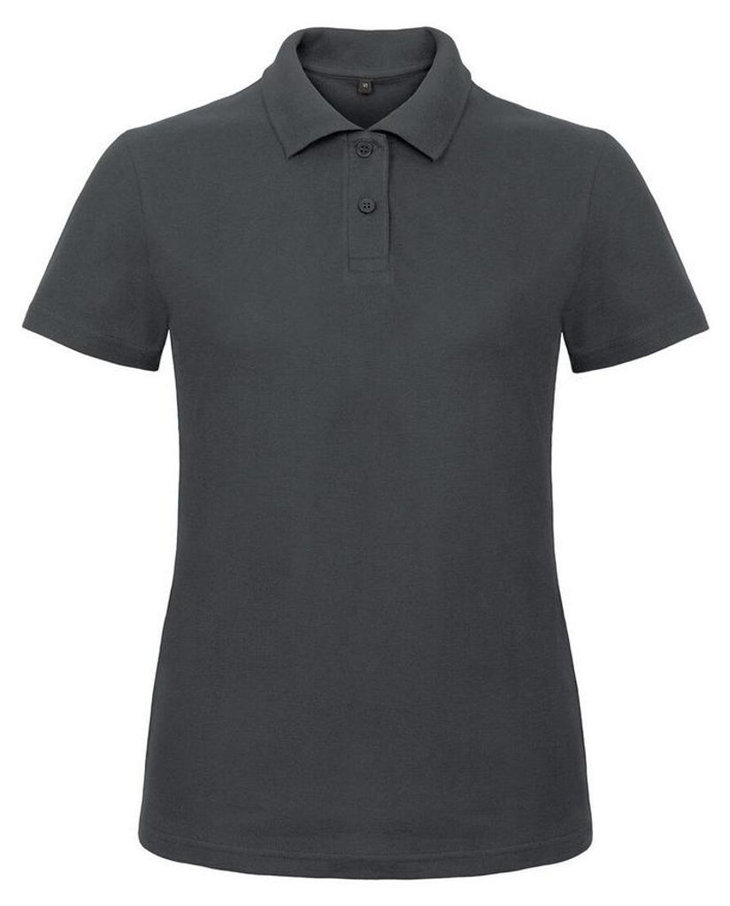 B&C - "ID.001" Poloshirt für Damen FK1982 (S) (Anthrazit)