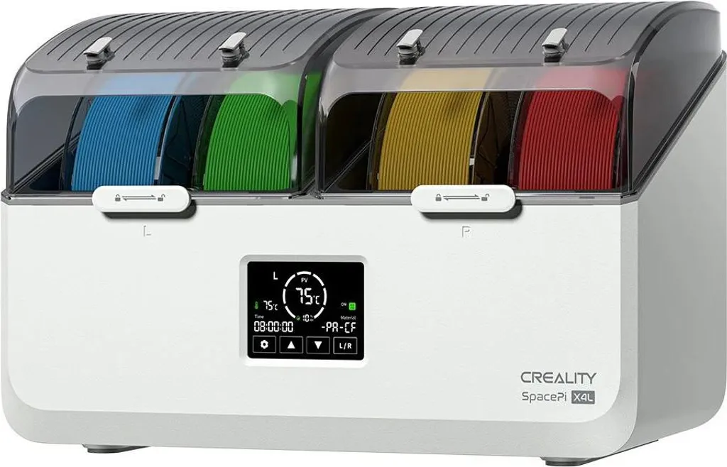 Sécheur de filament 3D SpacePi X4L avec double chambre de chauffage