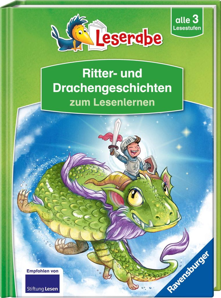 Ravensburger Buch Erstlesetitel Leserabe Ritter und Drachengeschichten zum Lesenlernen 46411