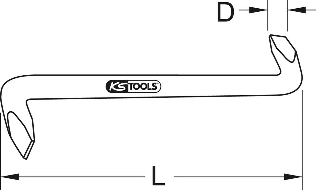 KS TOOLS 963.1590 BRONZEplus | Eccellenza Antiscintilla 10x140 mm - 2