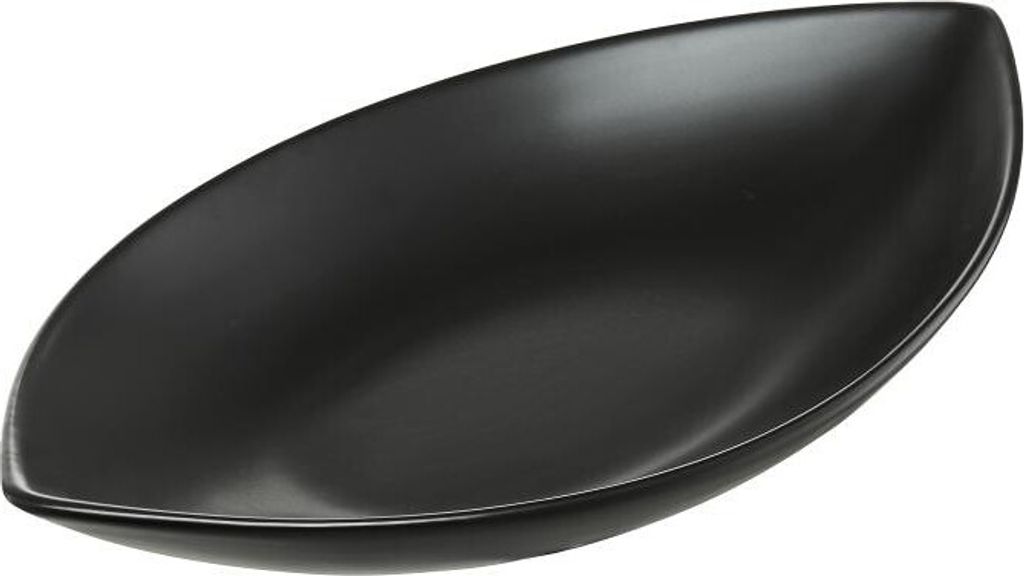 Ambition Salsa-Platte Boot Teller 30,5x16 cm schwarz
