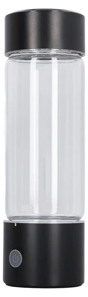 Bouteille d'eau à hydrogène 410 ml, diffuseur nasal et système 1400 ppb