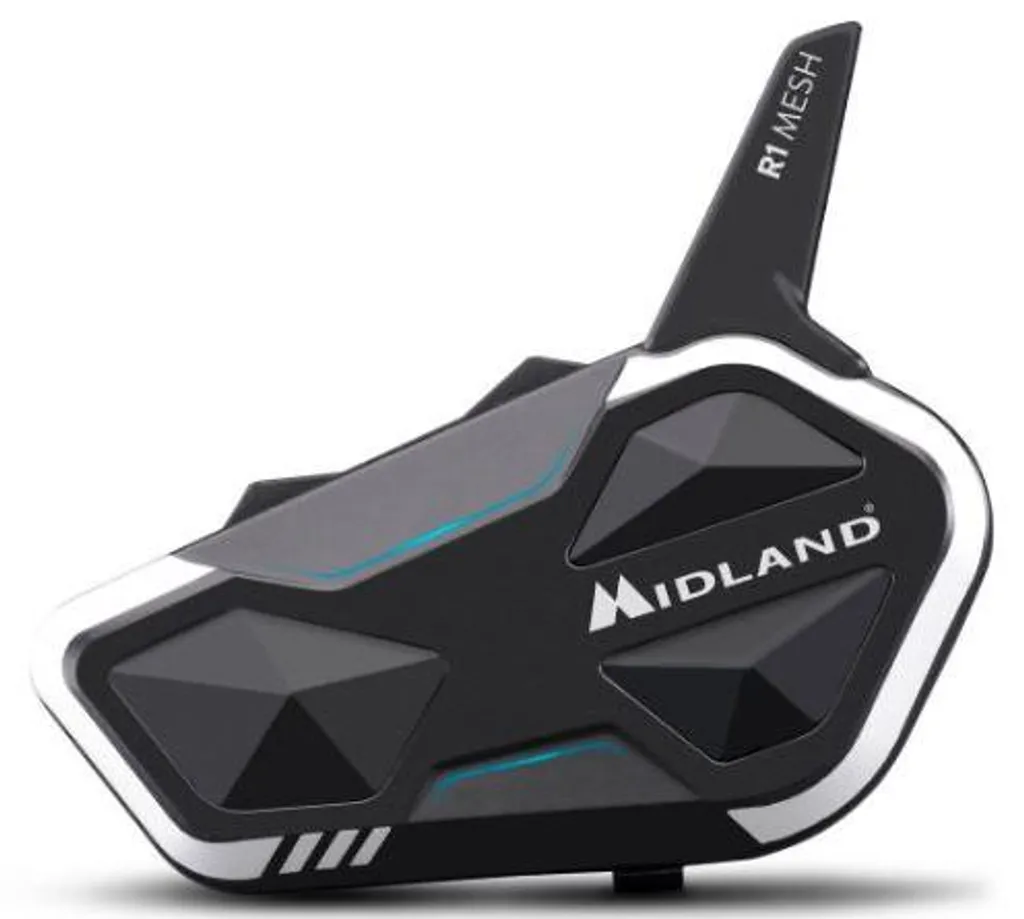 Intercom Midland R1 MESH SINGLE avec réduction de bruit moto - 2