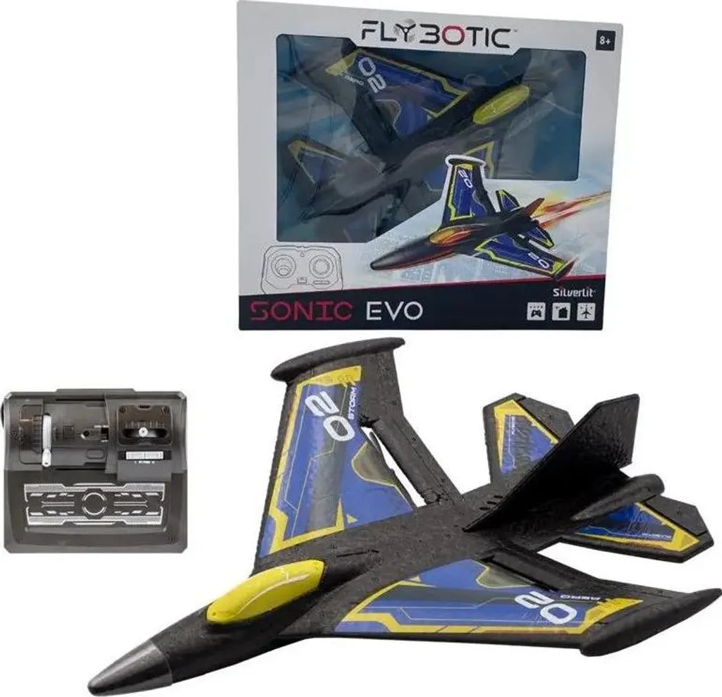 Silverlit Flybotic Sonic Evo : Hélicoptère Télécommandé 2.4GHz Agile