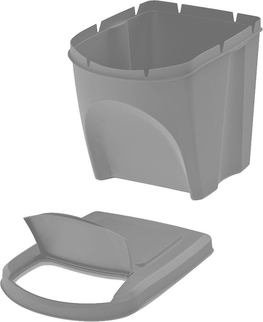 kôš na odpad 3x25L SORTIBOX IKWB25S3-405U sivý plastový Obrázok produktu 24