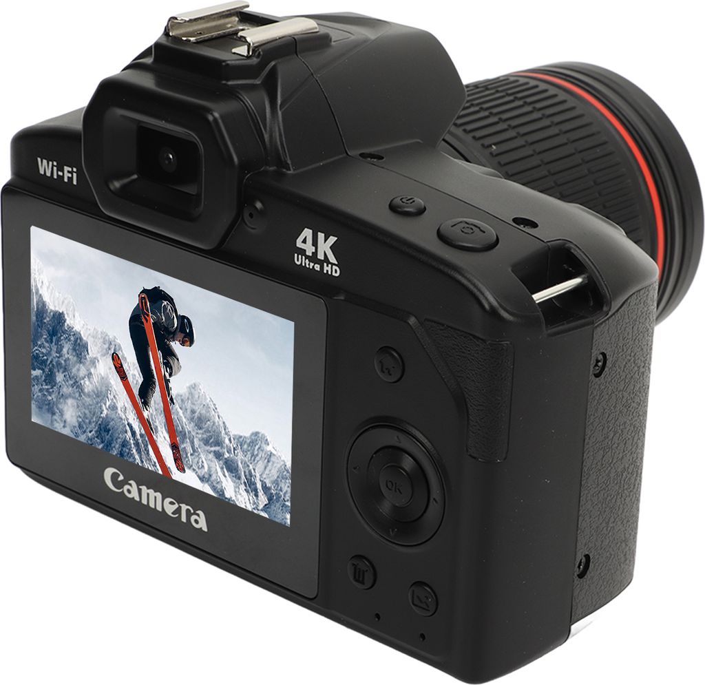 digitální kamera 4K 64MP HD s nočním viděním, 3palcový Obrázek produktu 2