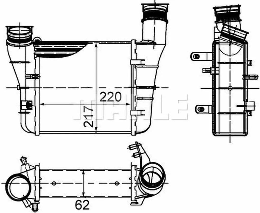 Filtre air de suralimentation AUDI A4 B7 : Évitez l'encrassement Turbo