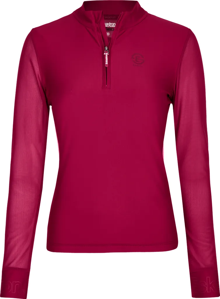 Maillot Respirant Eskadron Reflexx avec Demi-Zip et Manches Longues S