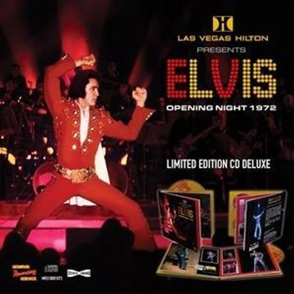 Album Live Elvis Presley Las Vegas 1972 - Édition Collector Hilton 72
