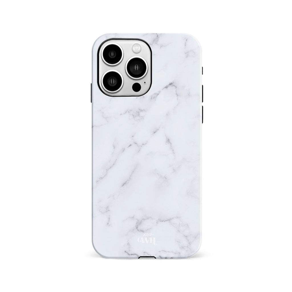 xoxo Wildhearts Marble White Lies - iPhone 14 Pro Max Hülle