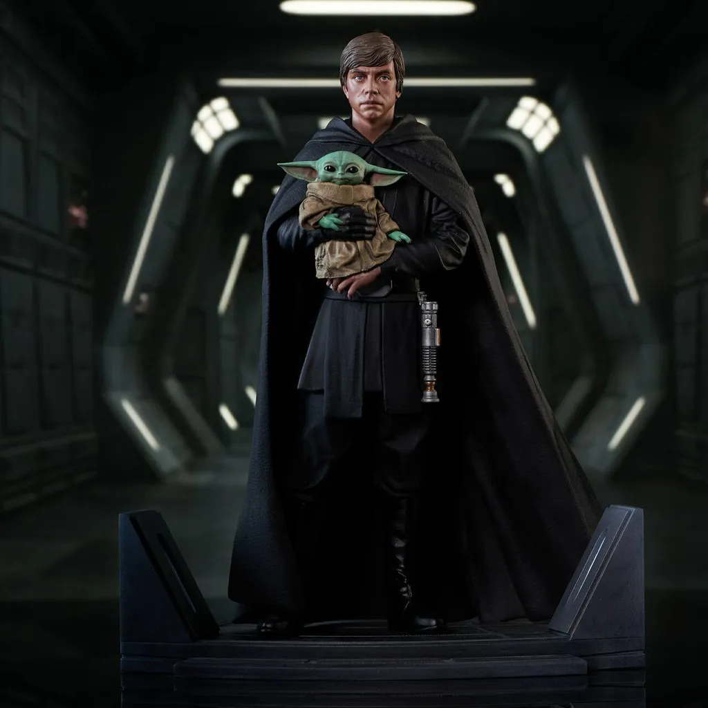 Statue Luke Skywalker et Grogu 1/7 Star Wars : L'Excellence du Détail
