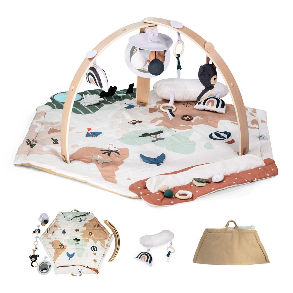 BabyGo Spielbogen Bianca World, inkl. Krabbeldecke Produktbild 