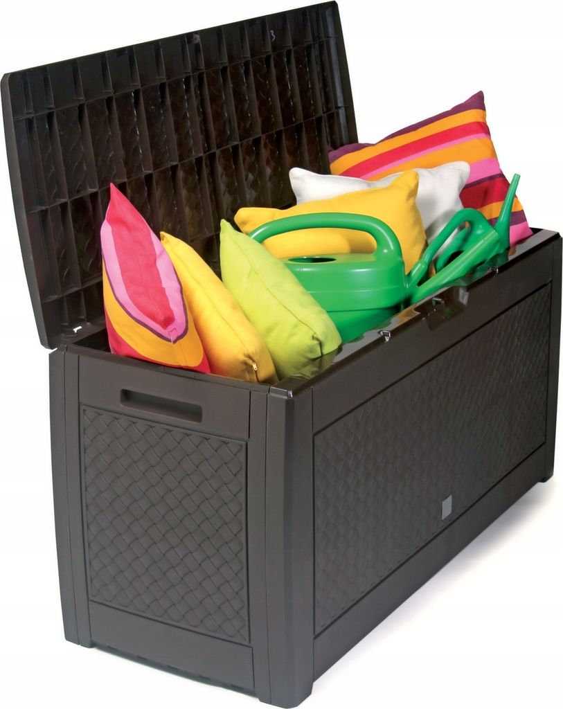 Zahradní box BOXE MATUBA  119cm - 310l - barva: umbra Image du produit 
