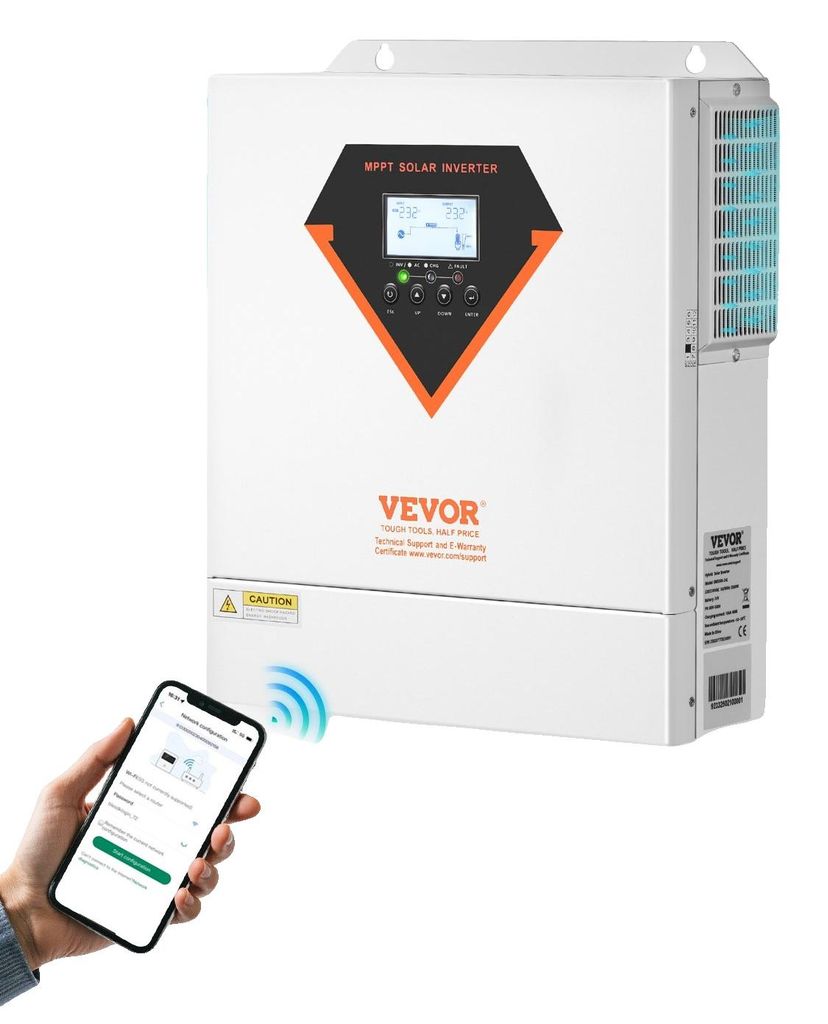 Inversor híbrido solar VEVOR de 3500 W, inversor de onda Imagen del producto 