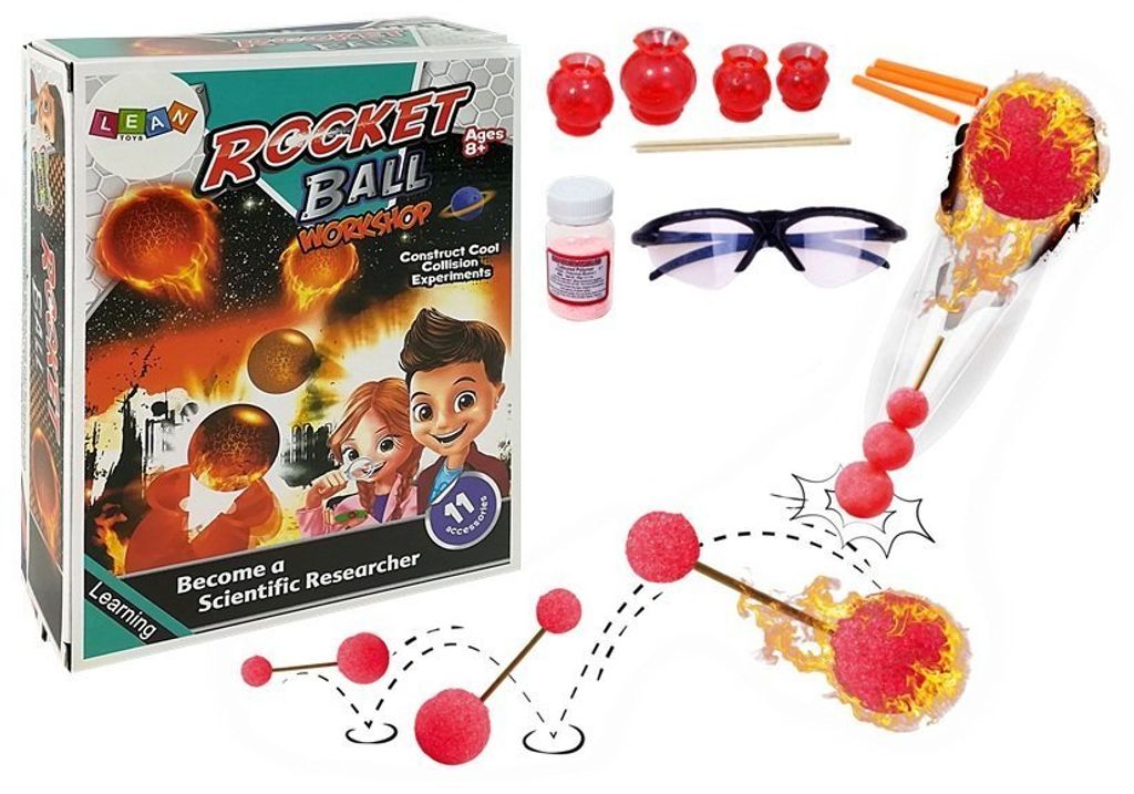 Leantoys Lernpaket Chemiebälle Bälle DIY