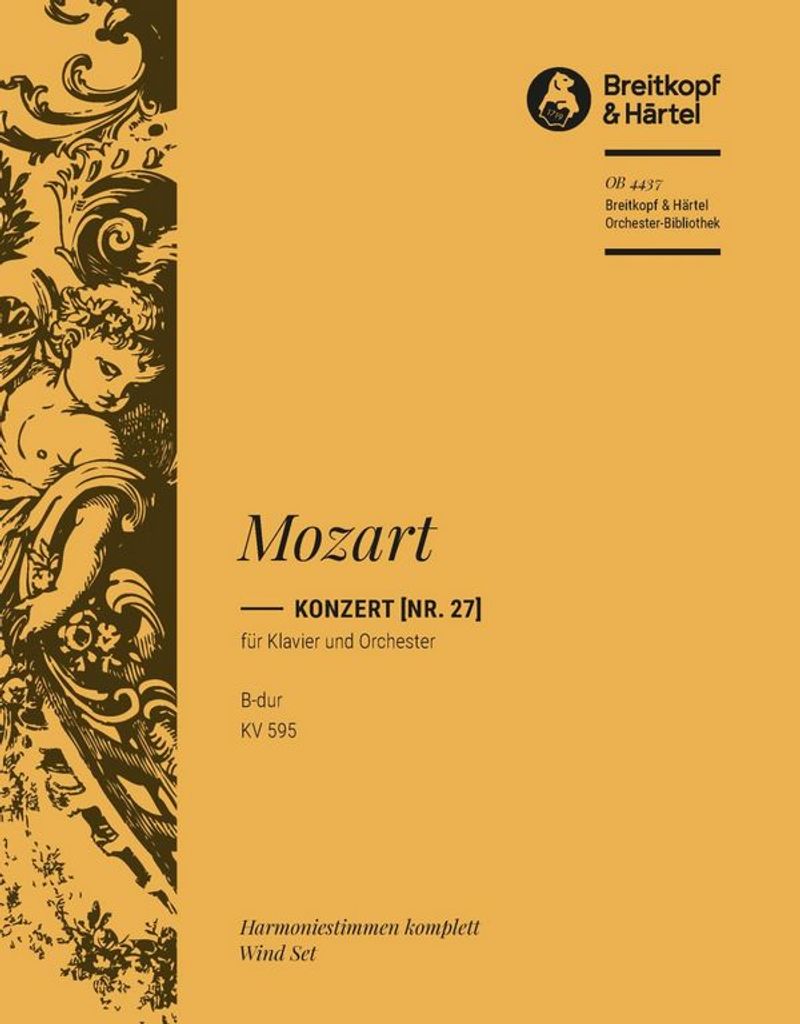 Konzert B-Dur Nr.27 Kv595 Fuer Klavier Und Orchester Harmonie
