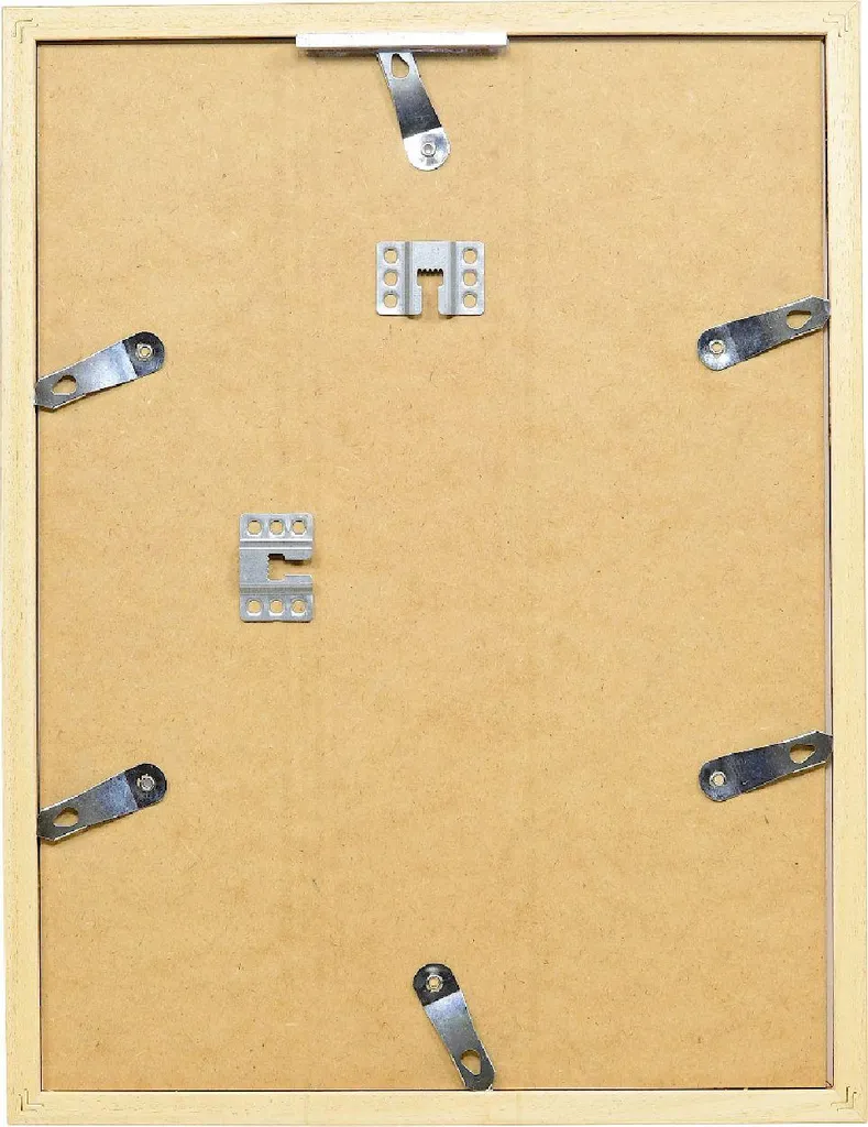 Cornice Moderna 18x27 cm Marrone Chiaro Profilo 58 e Vetro Trasparente - 3