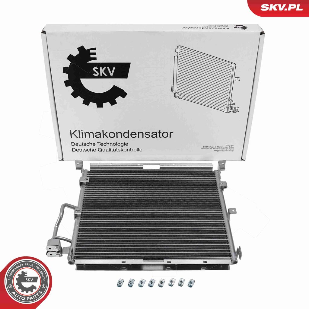 ESEN SKV 86SKV365 Kondensator Klimaanlage Klimakondensator für BMW 3 Limousine (E36)