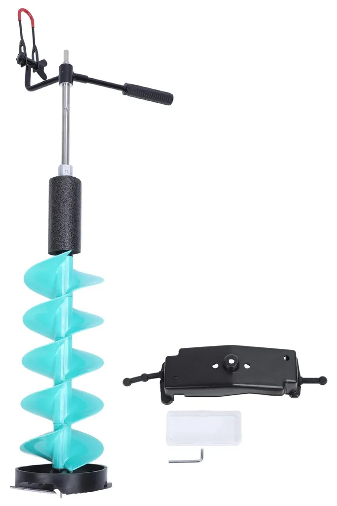 Kit perceuse à glace électrique 20,3 cm avec rallonge de positionnement