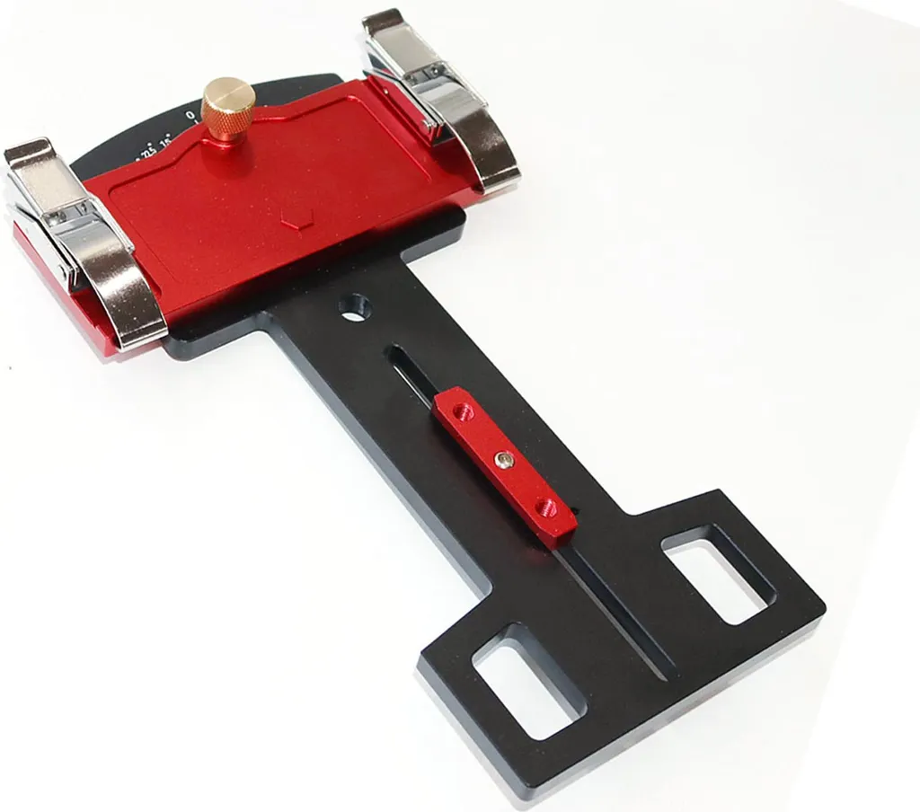 Angle réglable pour scie plongeante - Accessoire rail guidage alu 60°