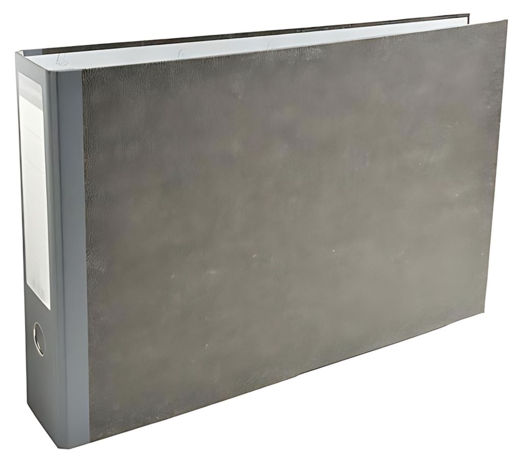 EXACOMPTA 53810E Ordner Wolkenmarmor A3 quer 80 mm grau Immagine del prodotto 