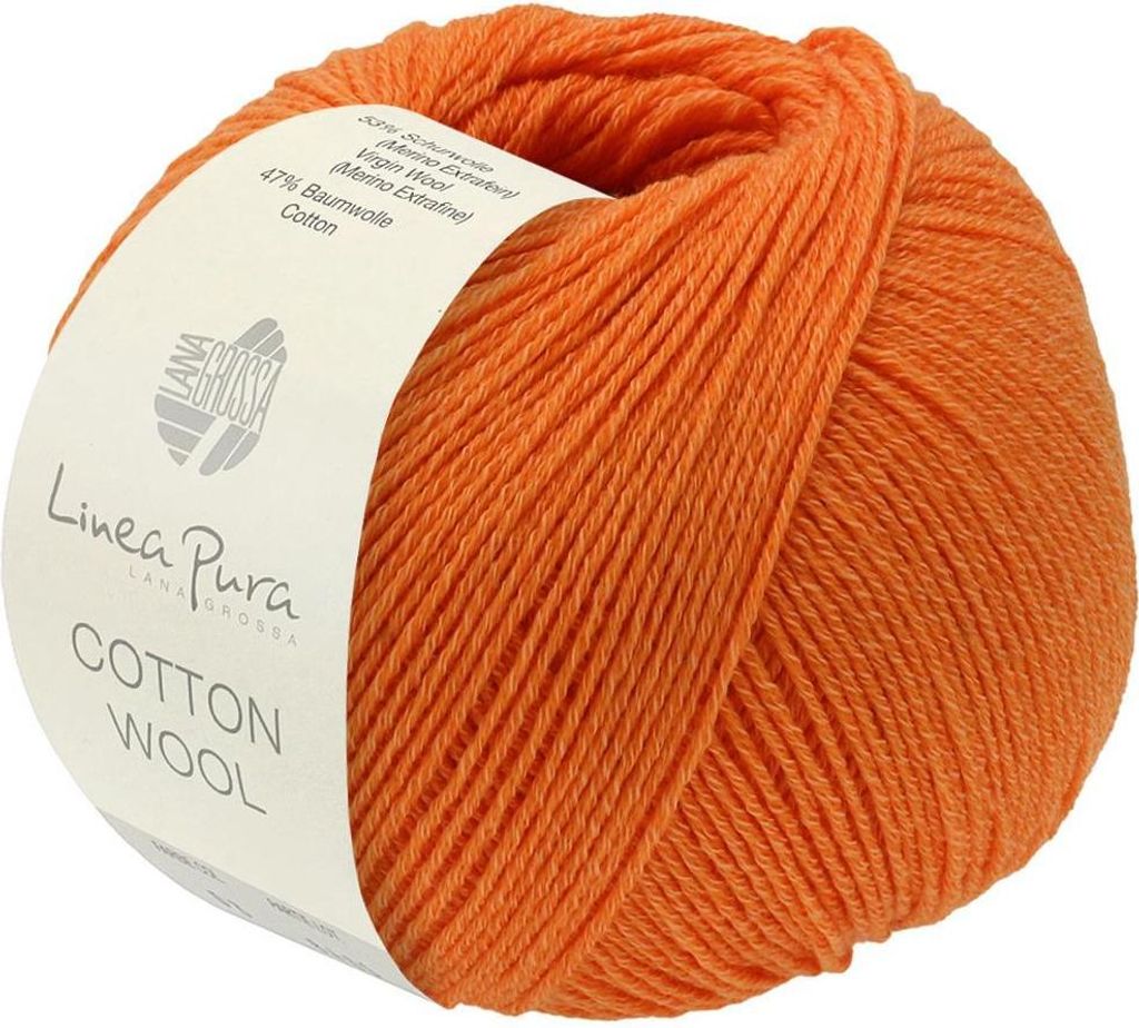 Lana Grossa - Baumwolle Wool 0034 orange