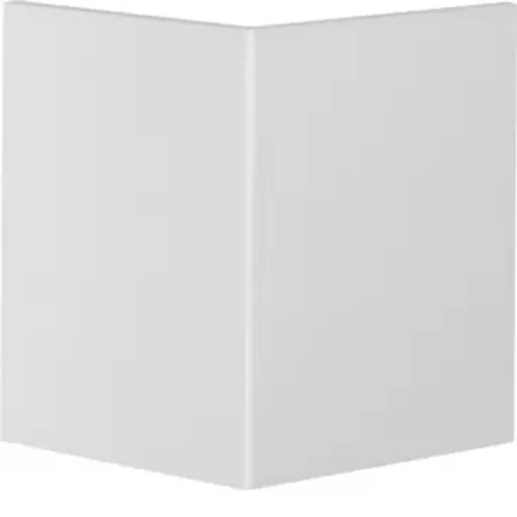 Angle extérieur variable Hager BR 80 mm blanc RAL 9016 robuste PVC