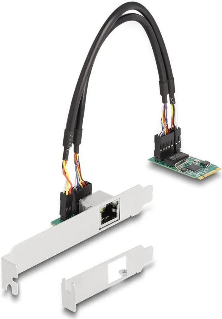 DeLOCK 95272 Scheda di Rete M.2 2.5G | Ethernet i225V per PC e NAS
