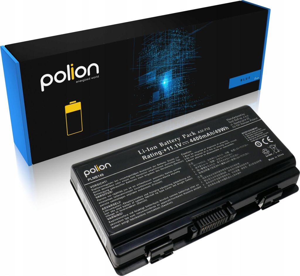 POLION Laptop-Akku ASUS A32-X51 4400mAh Li-Ion
