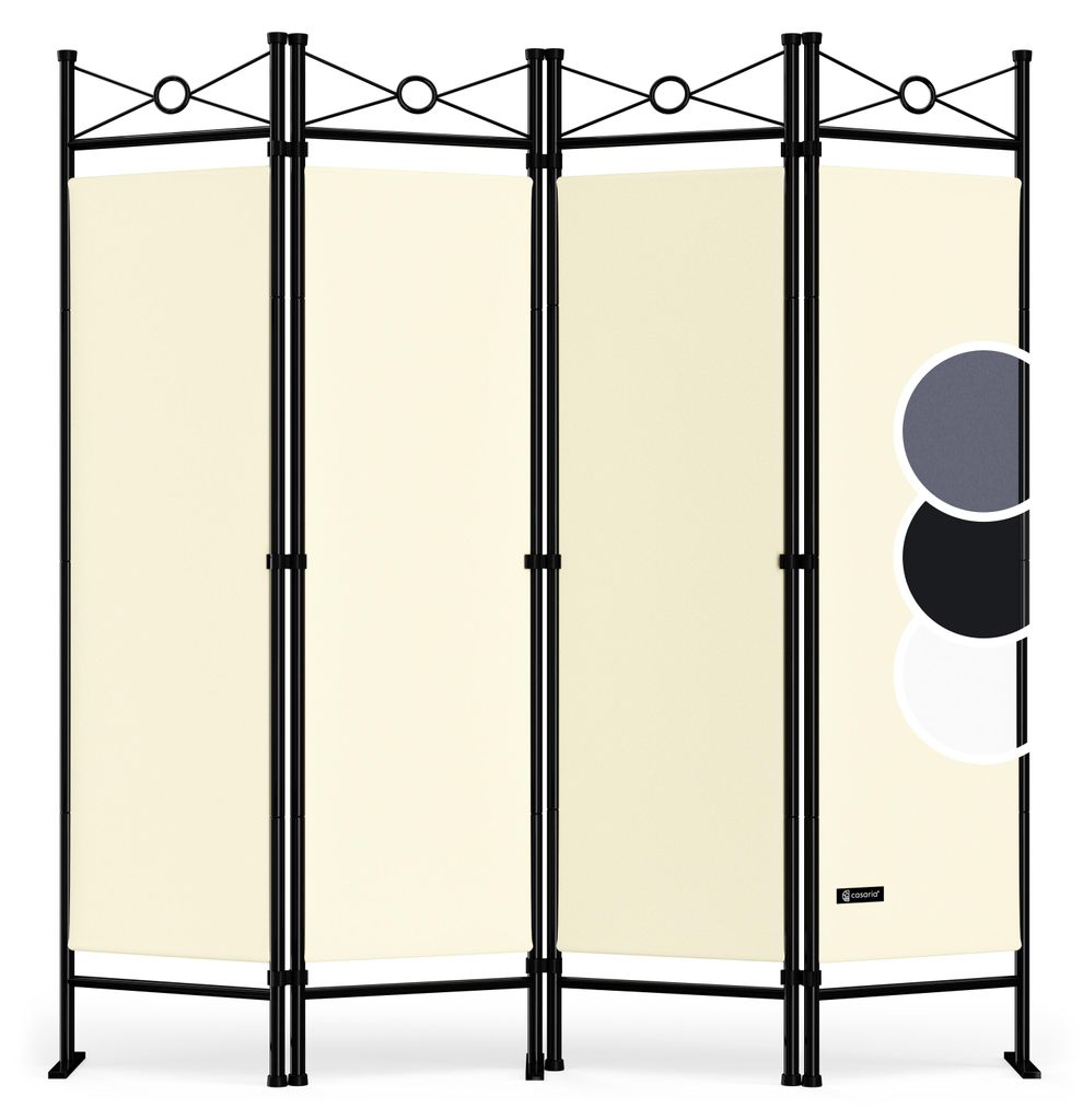 Deuba Divisorio 180x160cm Pieghevole Separé  per Privacy Immagine del prodotto 