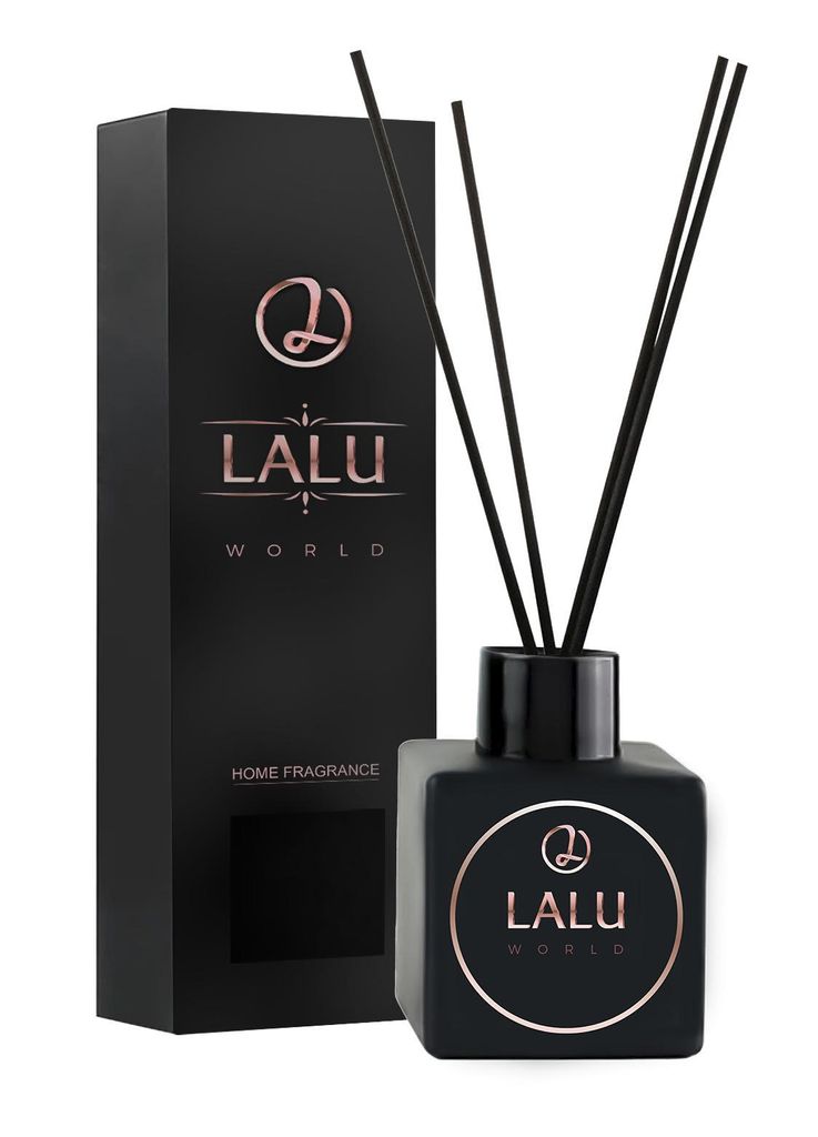LALU World Duftdiffuser Inspiriert von Parfum 110ml Duftstäbchen