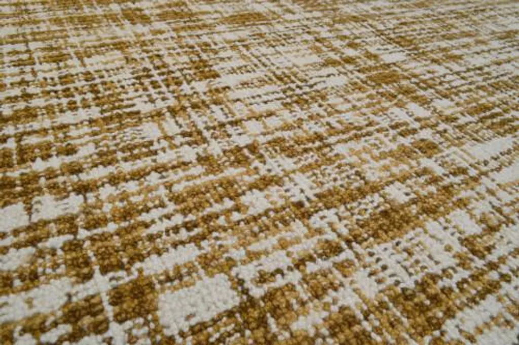Tapis Décoratif Sable Effacé 153x244 cm idéal pour Salon et Chambre