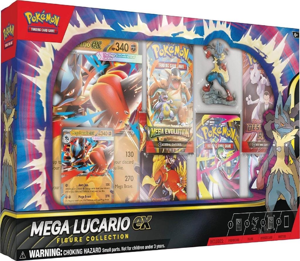 Pokémon Mega Lucario Figure Collection Englisch Produktbild 