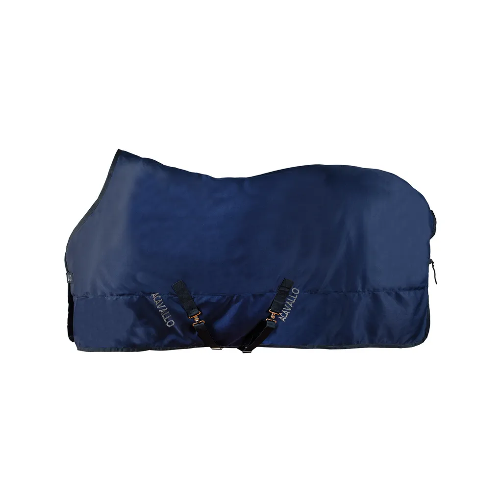 Tapis Acavallo Spring bleu 145 cm respirant pour le confort de votre cheval
