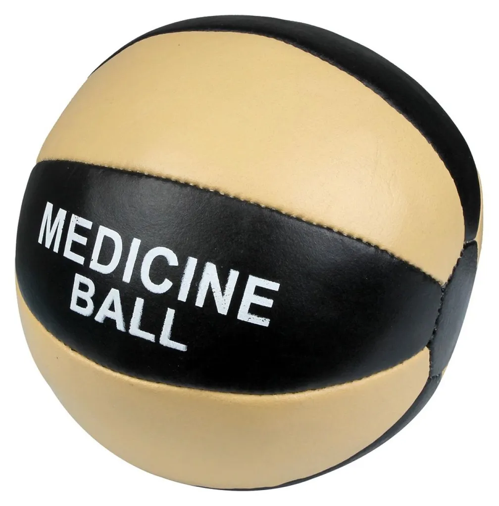 Médecine-ball Floso PP7657 (4) cuir premium - Robustesse et confort