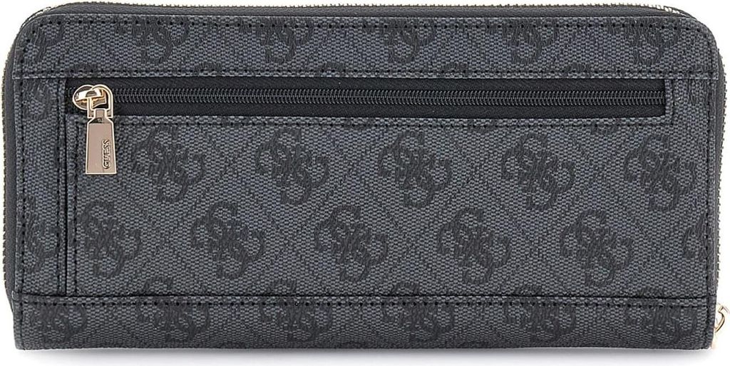 Damen Geldbörse Schwarz - Viel Stauraum & Stil mit Produktbild 