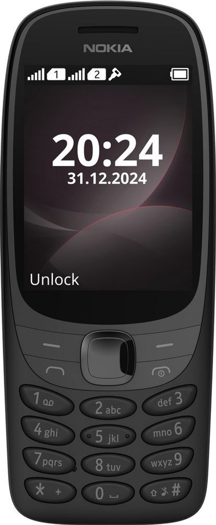Nokia 6310 Dual SIM 2024 Black Produktbild 