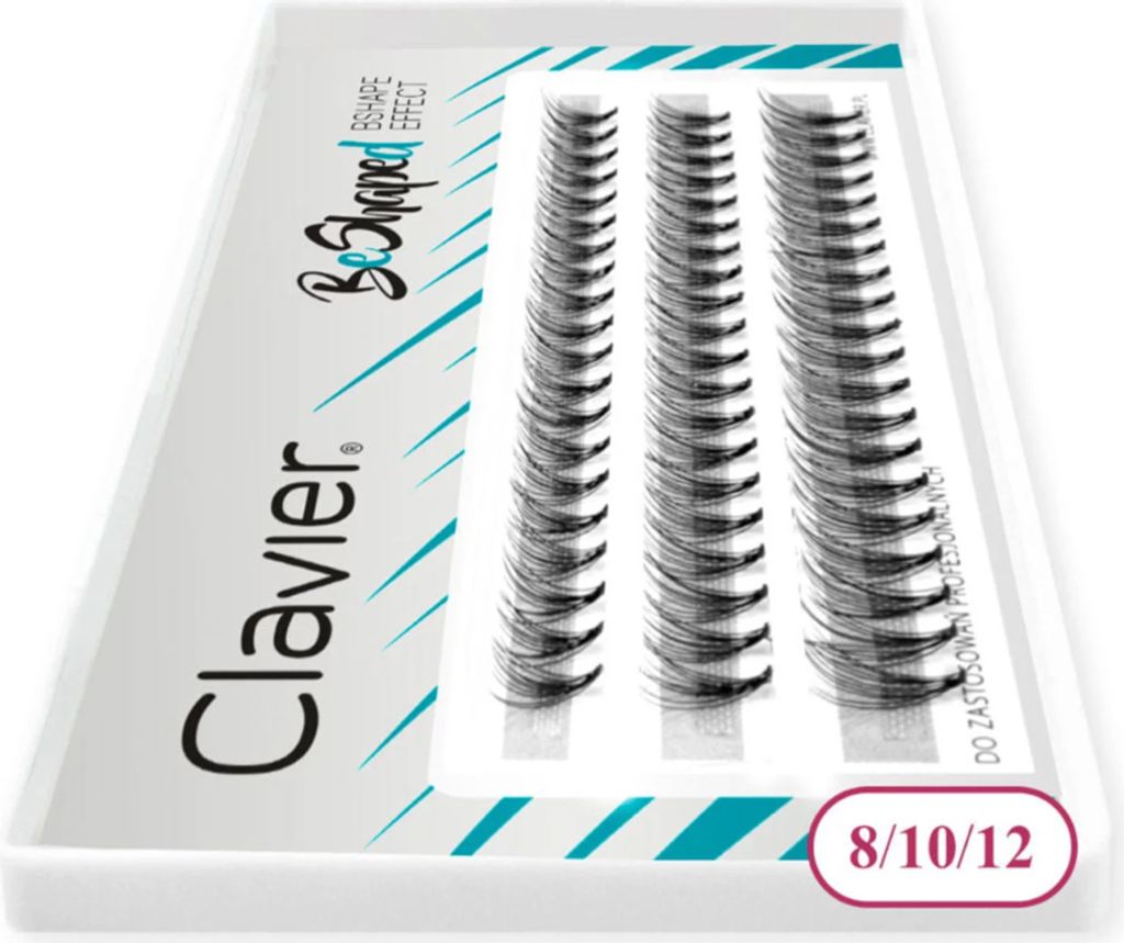 Wimpern Clavier BeShaped Mix B, 9-10-11 mm