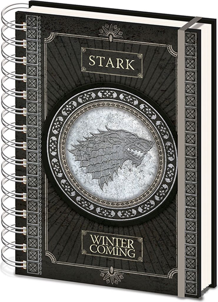 Game of Thrones - Notizbuch - Stark - Winter is Coming Produktbild 