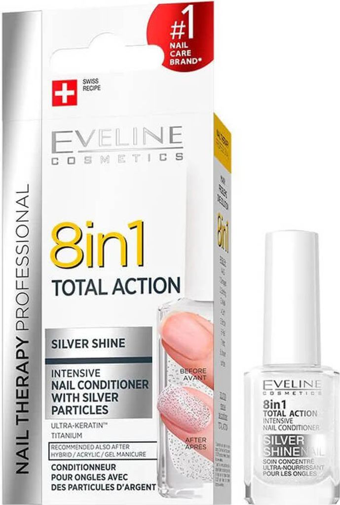 Eveline Cosmetics Nail Therapy Professional – pflegende, farbintensive Nagelpflege