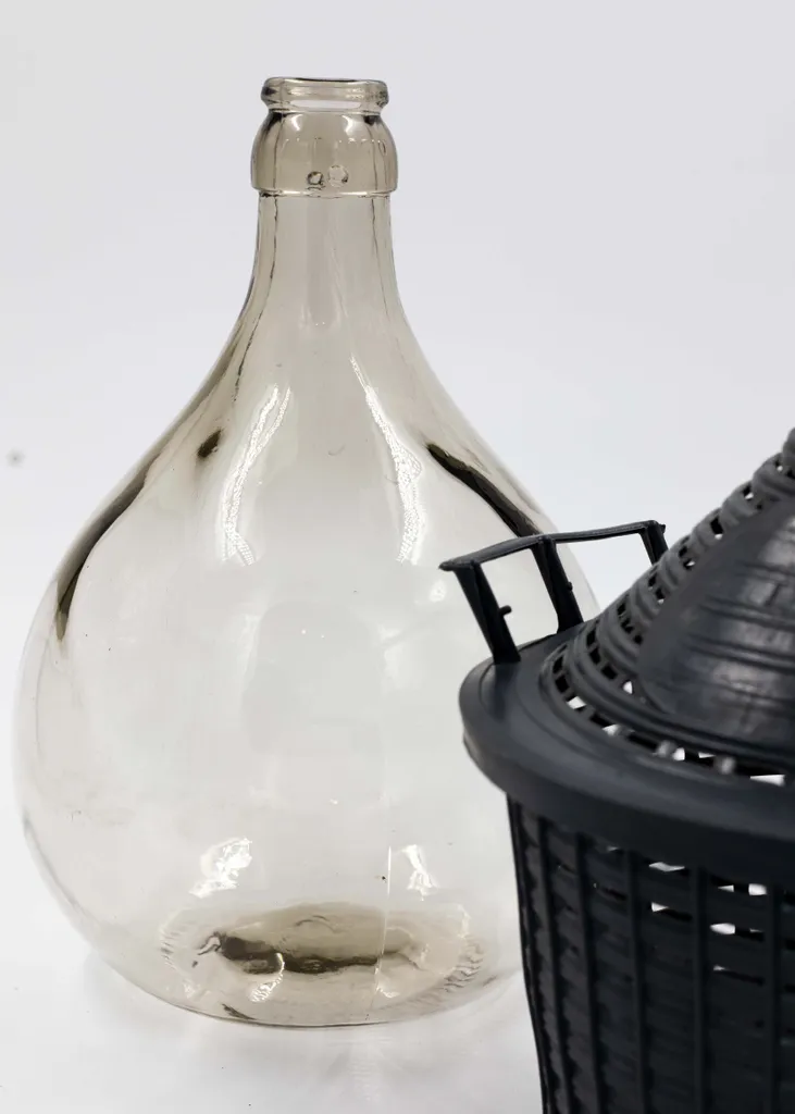 Kit de vinification 10L : Ballon de fermentation en verre avec sa coque - 3