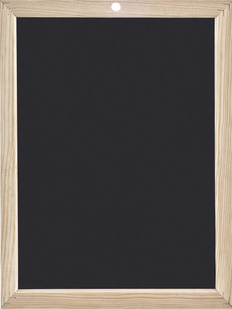 Wonday FAR100241 Ardoise Noire Velleda 26x34 cm - Tableau Effaçable à Sec