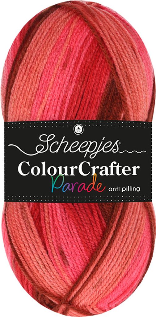 Scheepjes Colour Crafter Parade 100g 401 - Red Blend