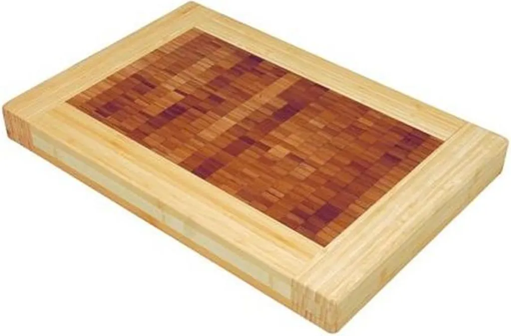 Tagliere Elegante DM Creation 00038 Bambù Bicolore 46x31cm - Design