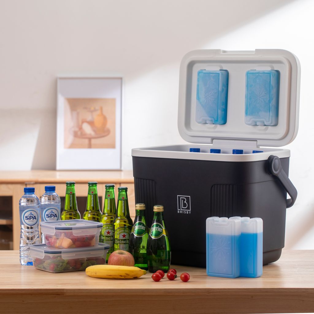 Brisby Kühlbox - Frigobox - 22L - Schwarz - Bis zu maximal Produktbild 3